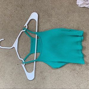 Shein Cropped halter tank top